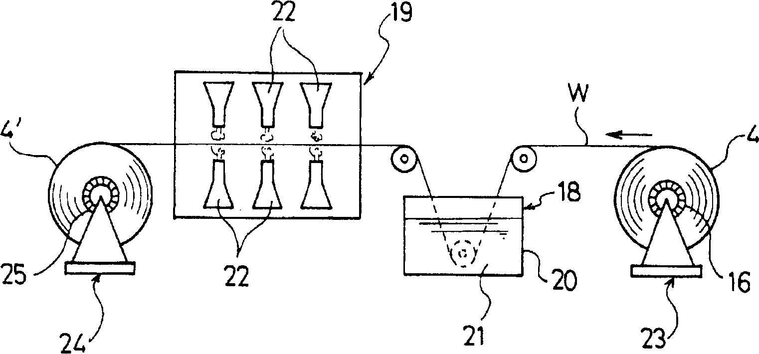 Method of feeding tire structure member