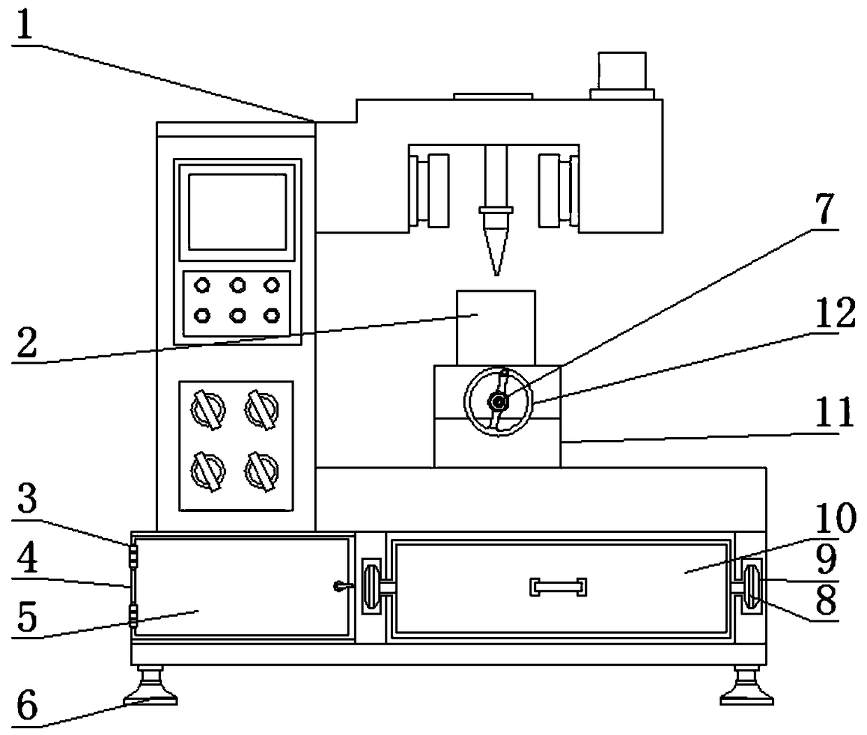 Soil liquid-plastic limit combined tester for water conservancy project