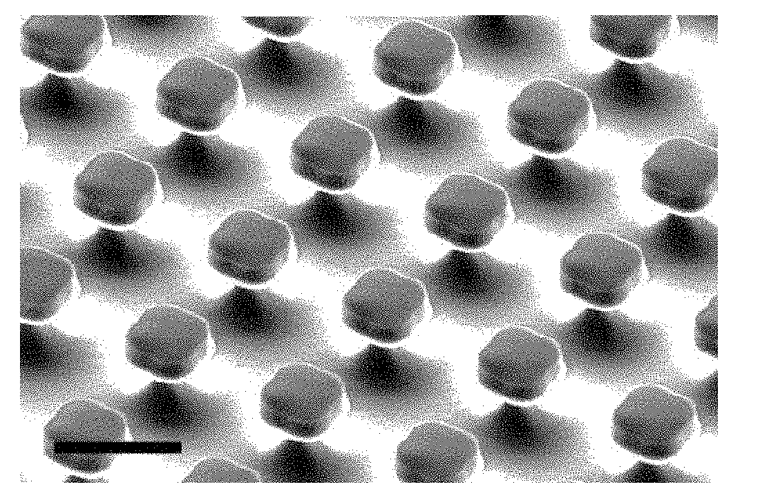 Method for Producing an Array of Planar Microparticles with Surface Molecular Multiplexing, Resulting Array and Use Thereof