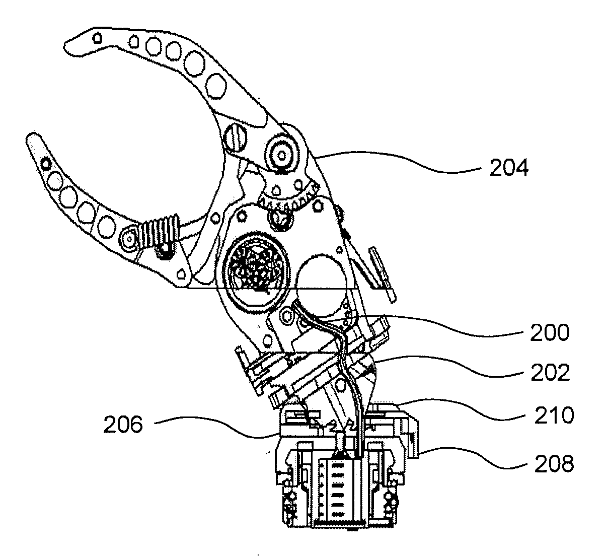 Wrist device for use with a prosthetic limb