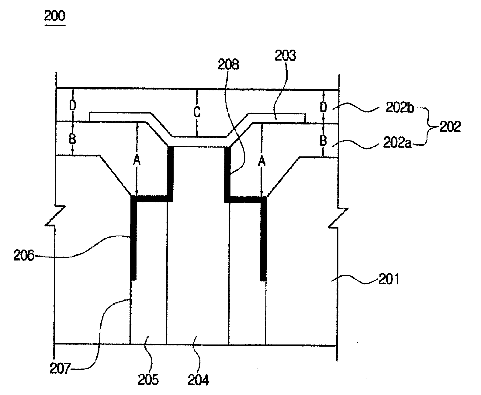 Electrostatic chuck (esc) comprising a double buffer layer (dbl) to reduce thermal stress