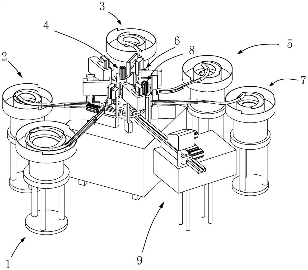 Audio socket assembly and inspection all-in-one machine