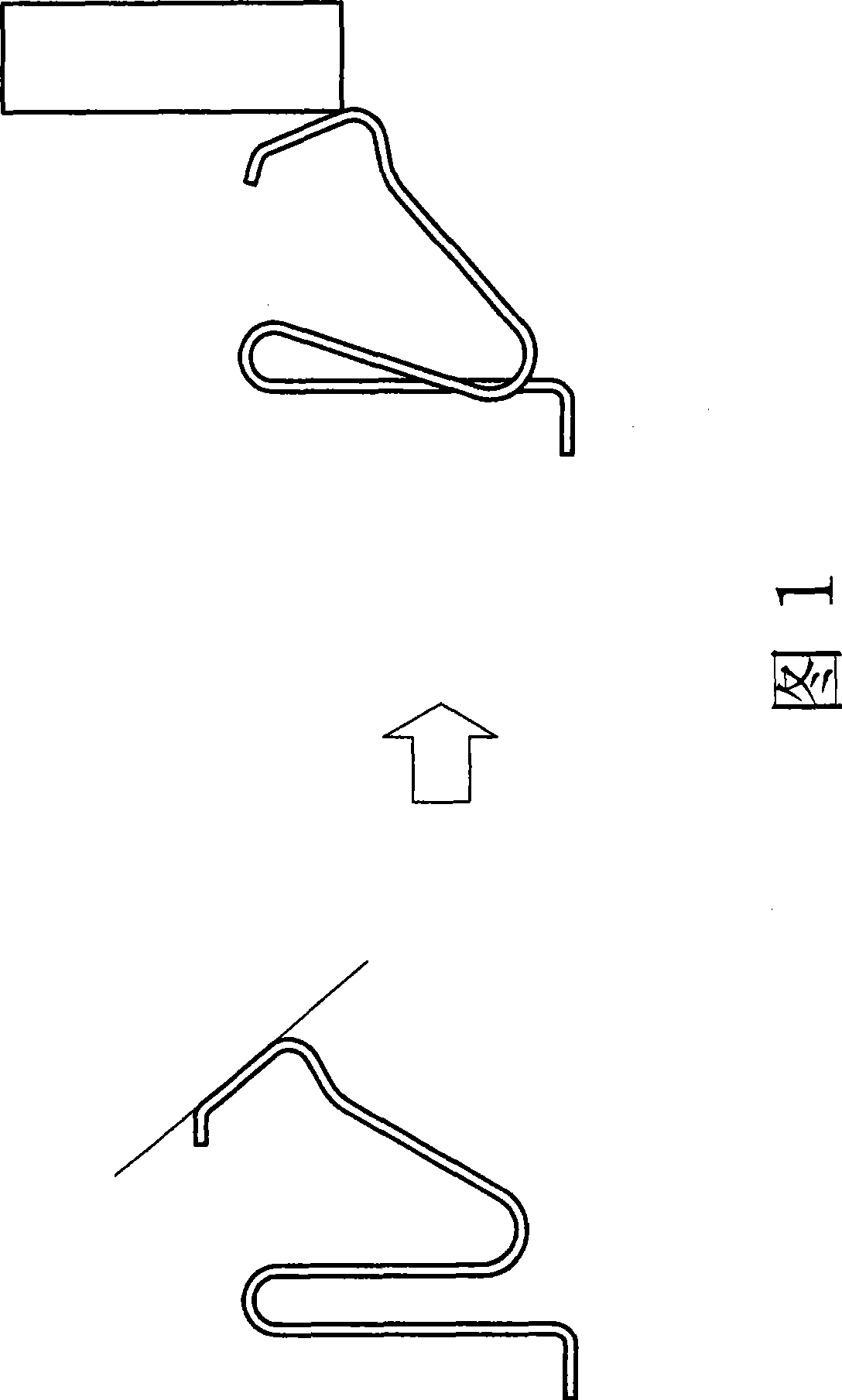 Battery connector/connector terminal module and assembling method therefore with battery