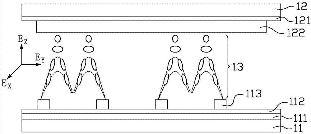 Liquid crystal display device capable of achieving viewpoint switching