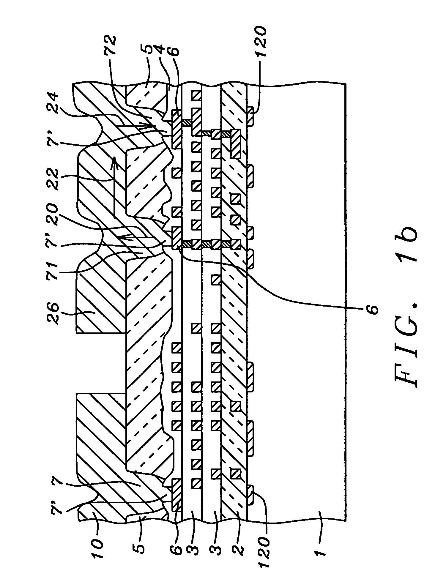 Top layers of metal for integrated circuits