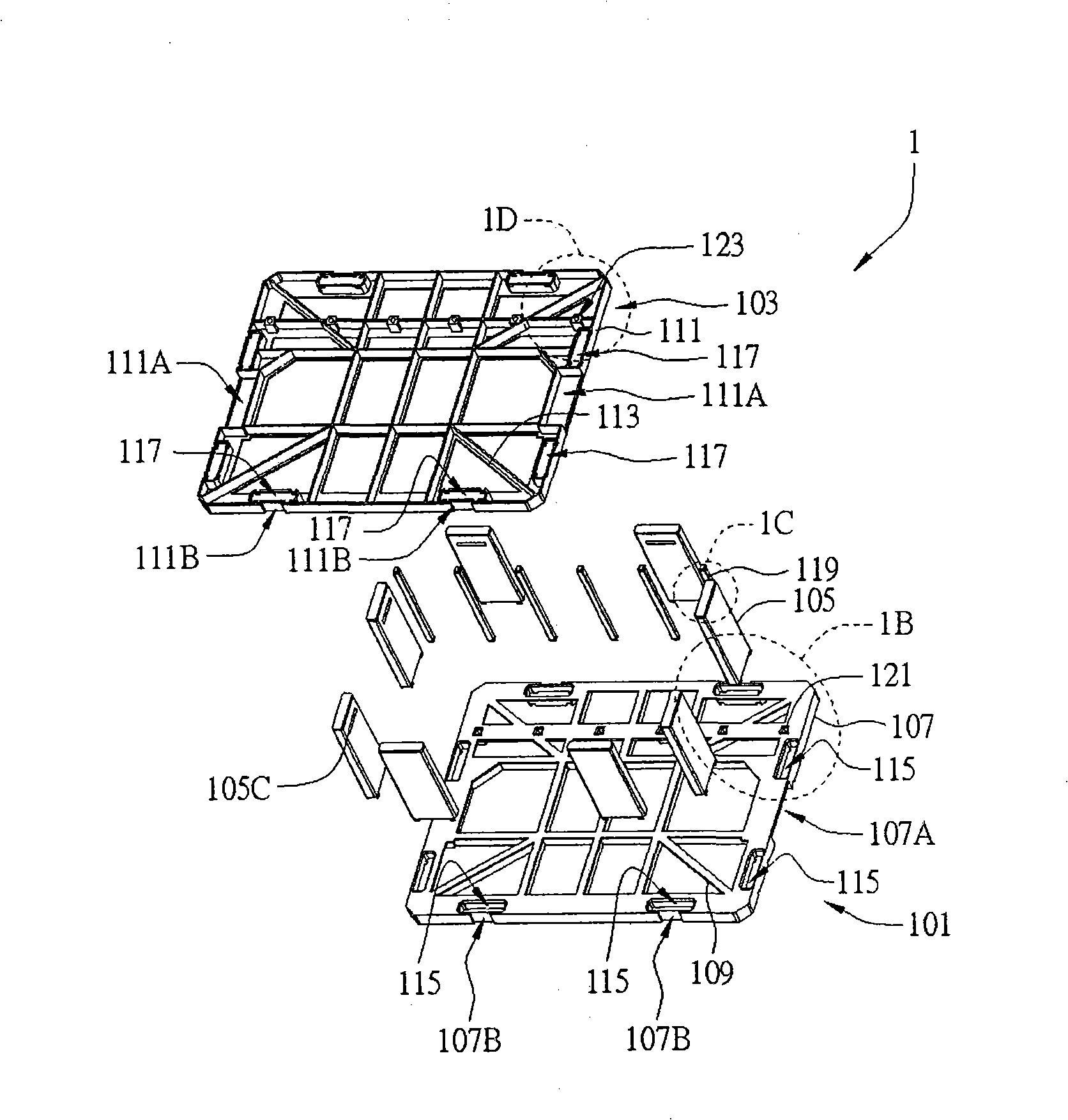 Method and apparatus for packing semi knock down