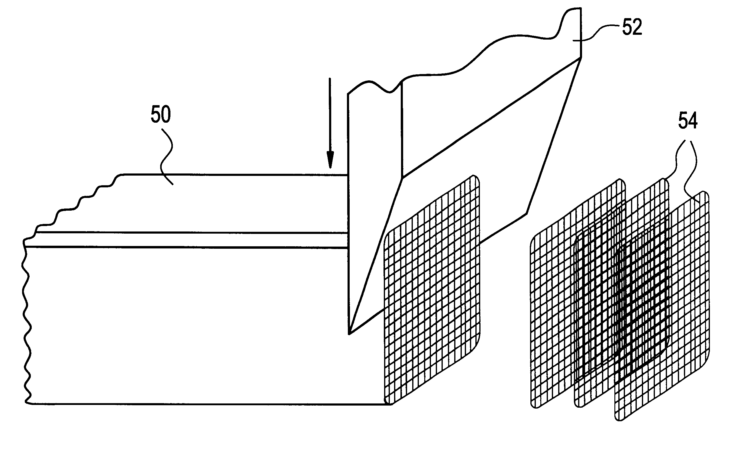 Redrawn capillary imaging reservoir