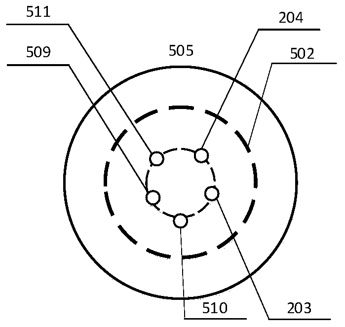 Experimental device and method for simulating CO2-water-rock reaction under stratum condition