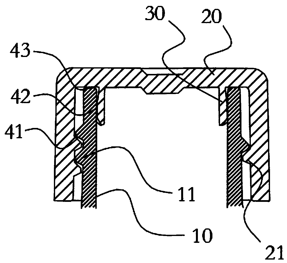 Sealing structure of bottle opening of in vitro diagnostic reagent bottle