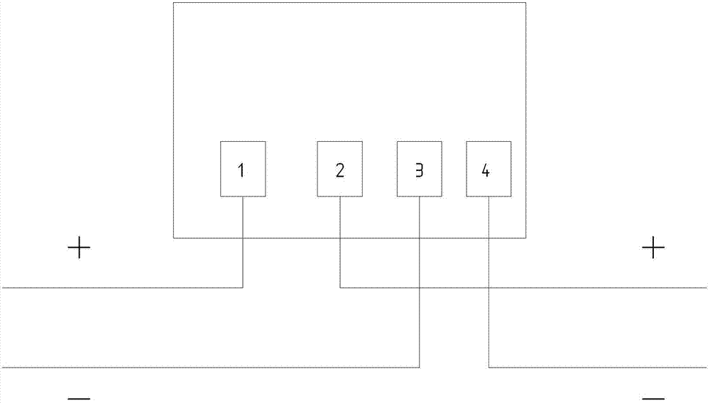 Power cut meter position management method and power cut meter position management device