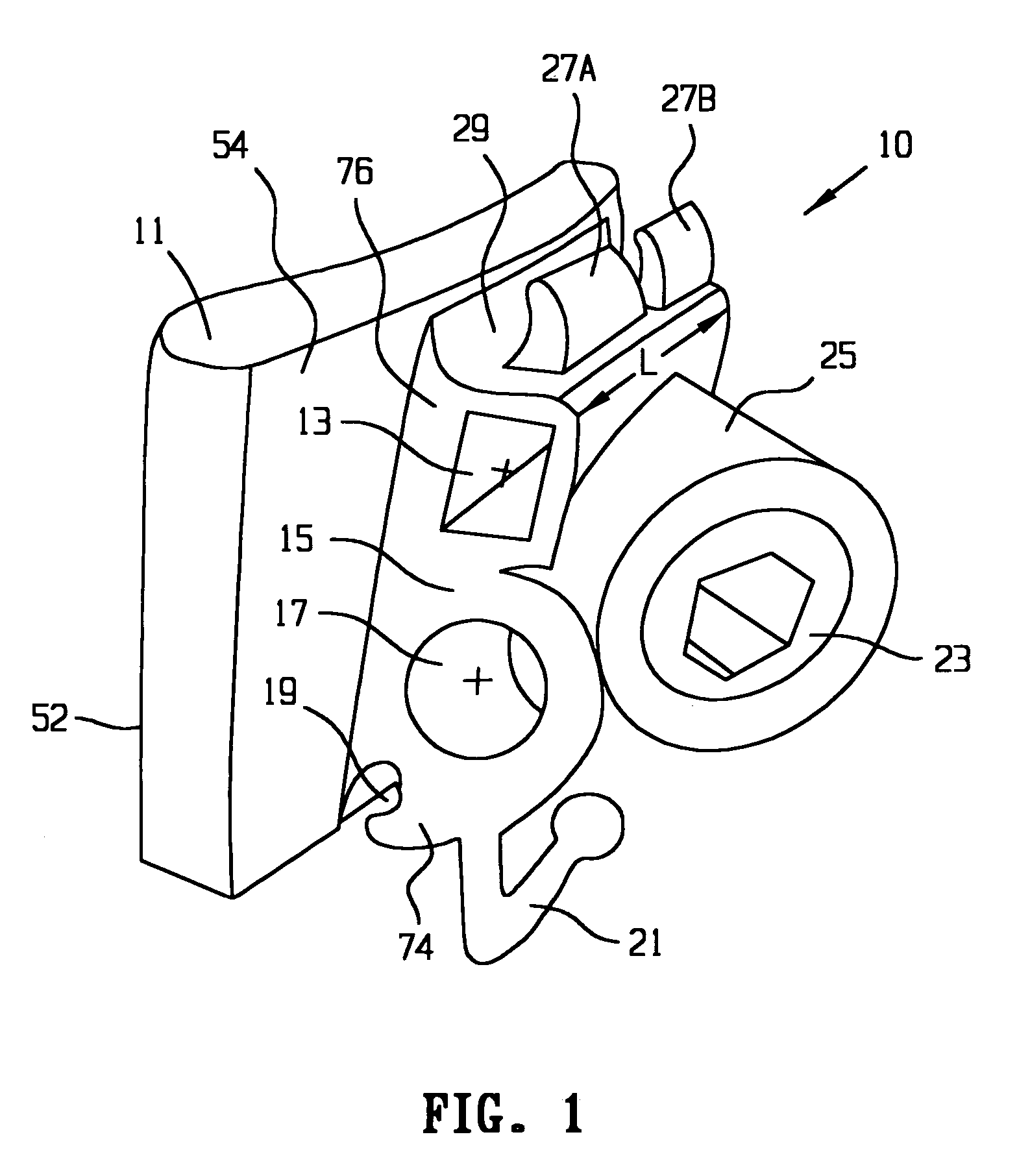 Molar tube lock