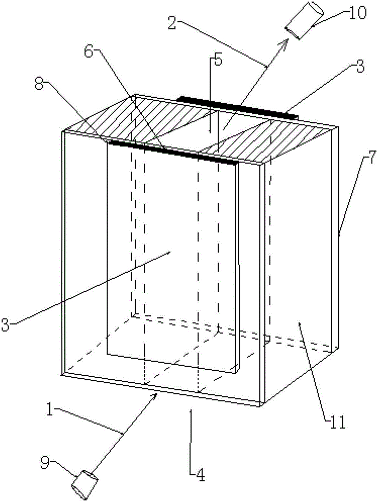 Spectrum detection method and device for dielectric barrier discharge