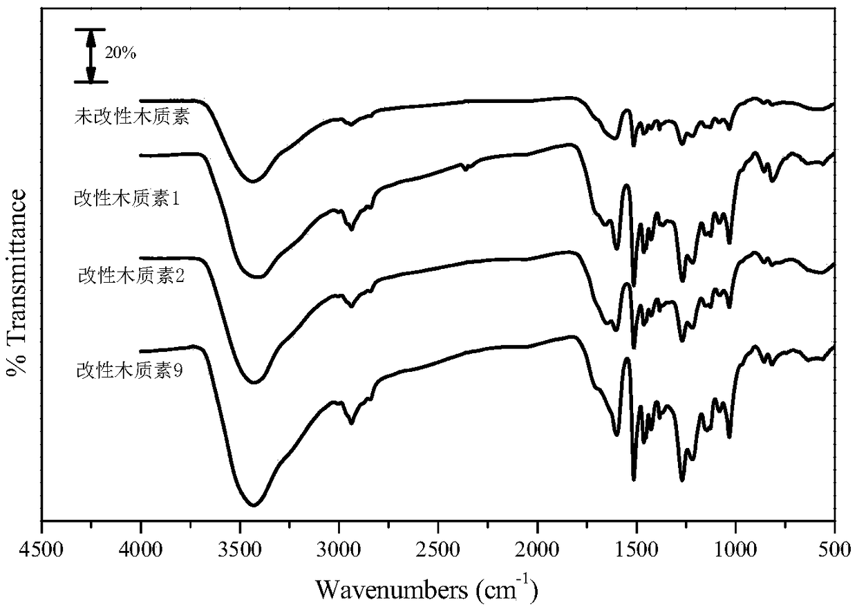 Lignin modification method and preparation method of lignin-based epoxy resin