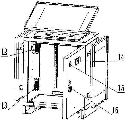 Energy-saving anti-freezing power distribution cabinet