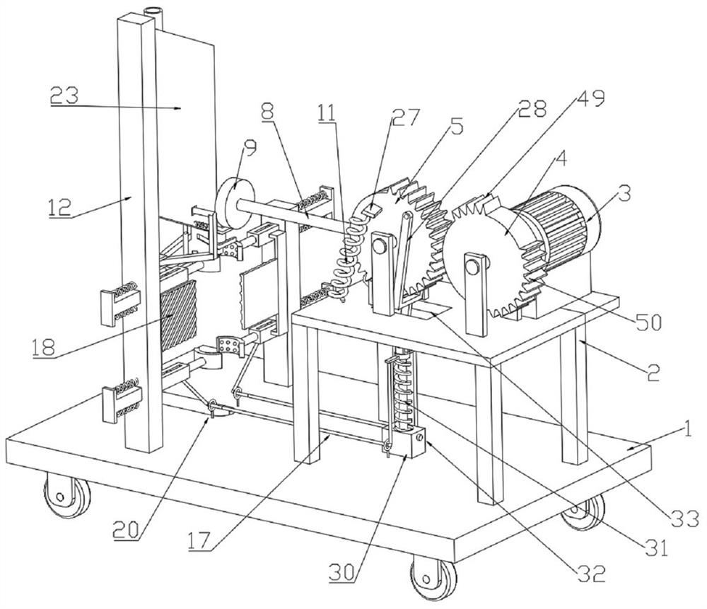 Pile driving equipment for road construction