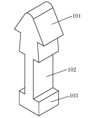 Detachable seamless refrigerating cabinet door sealing tape and manufacture process thereof