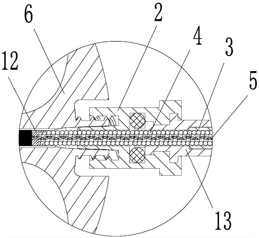 Remote bone cement filling device