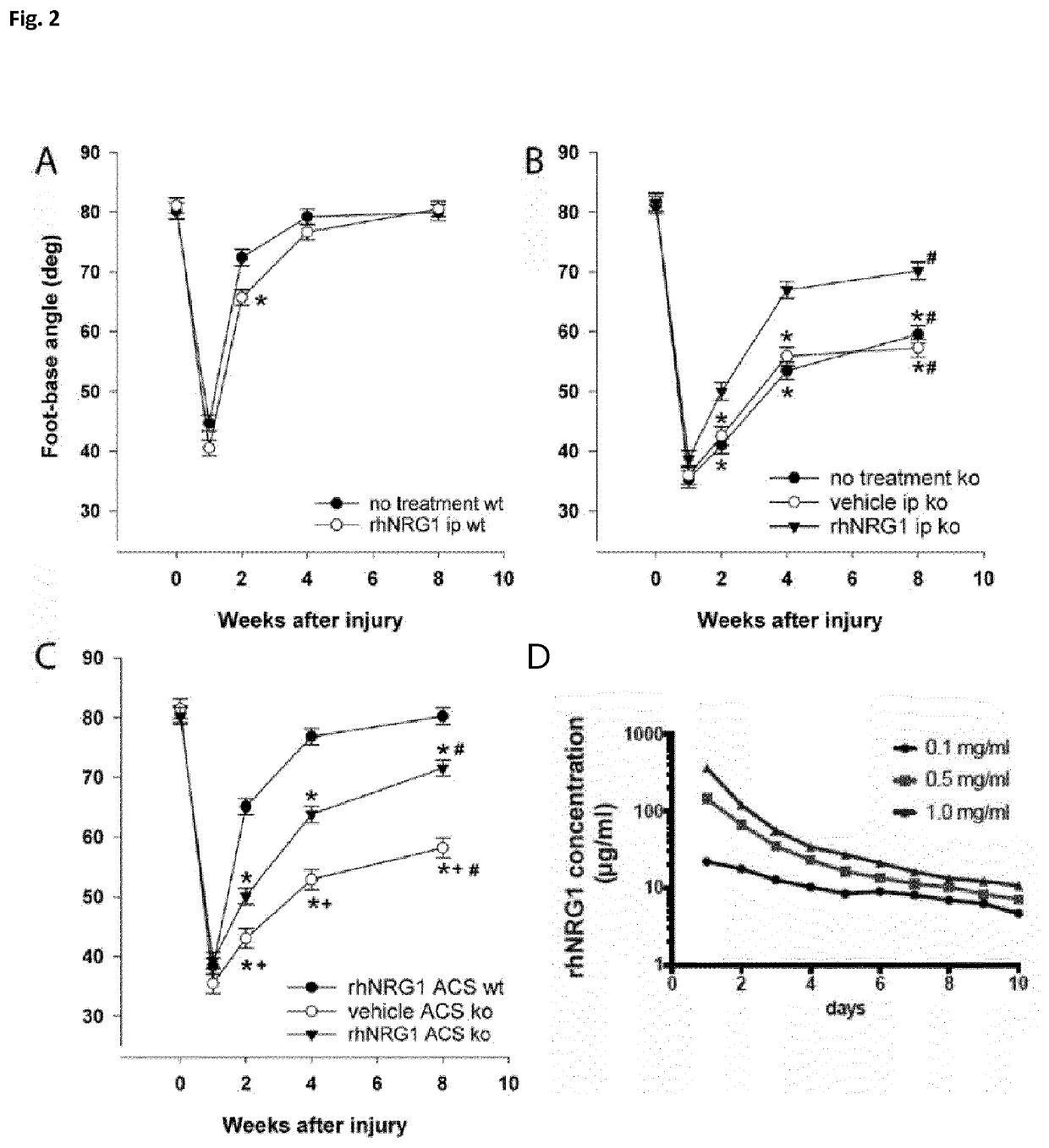 Neuregulin for the treatment and/or prevention of tumors of the nervous system