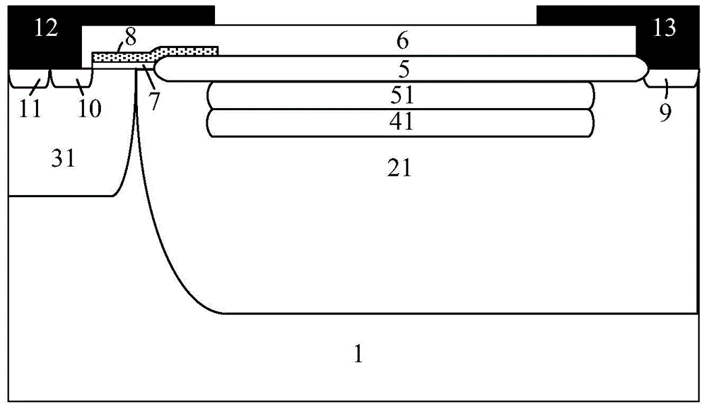 Lateral high-voltage device and manufacturing method thereof