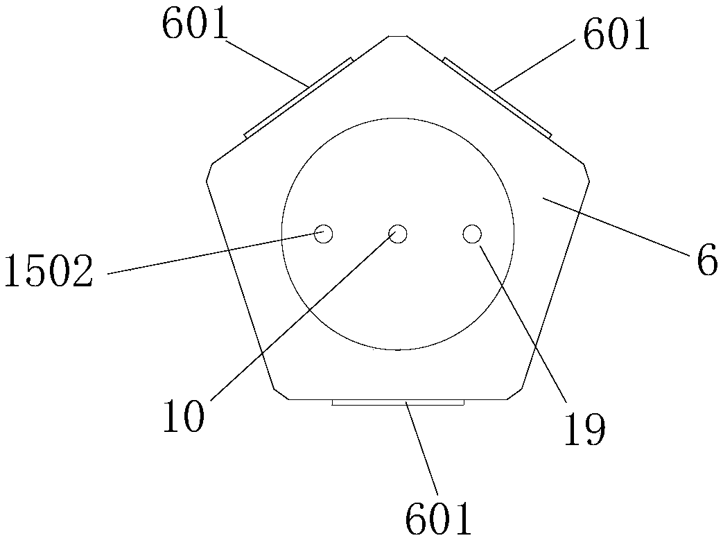 Coal-rock adsorption and desorption deformation visualization testing system and method under combined action of water and gas