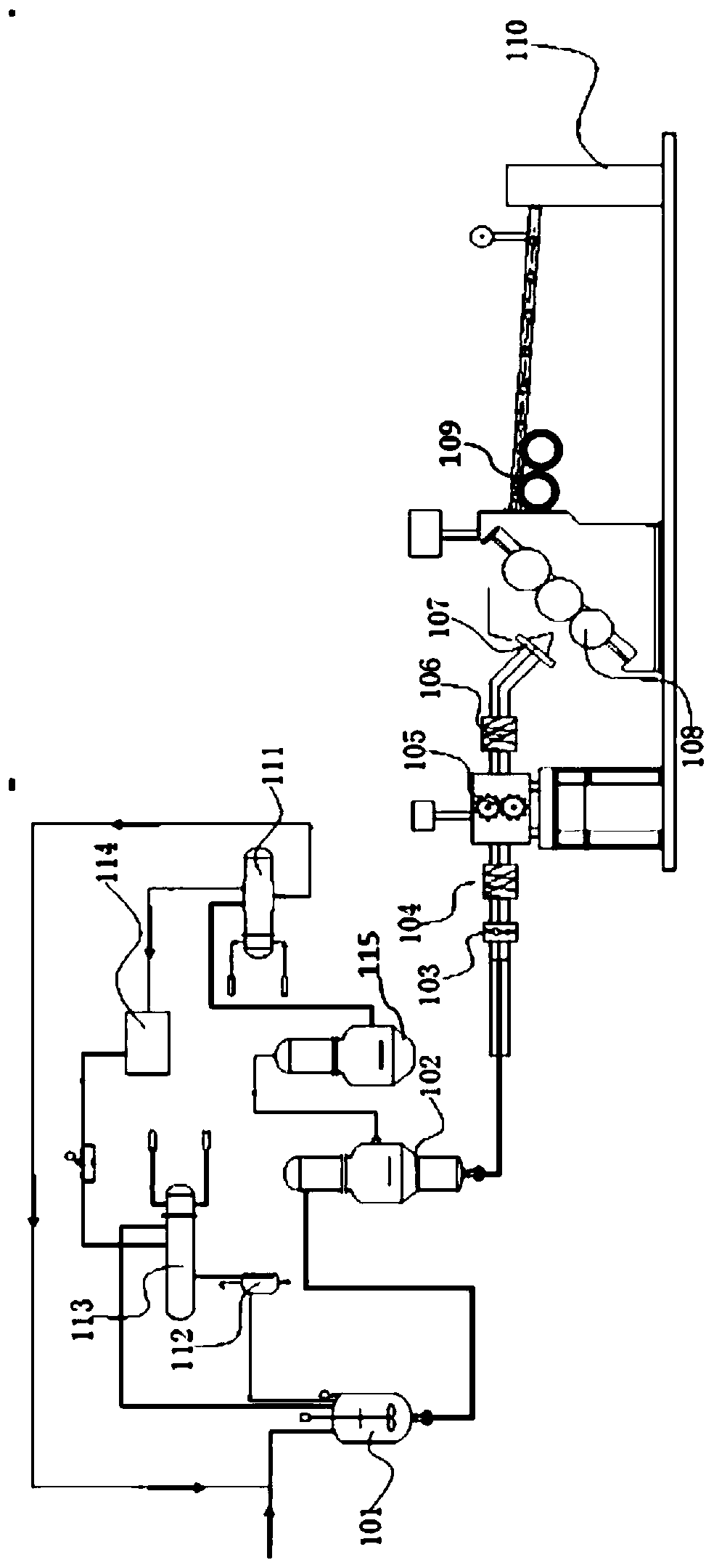 Production process of continuous polystyrene diffuser plate and polystyrene diffuser plate