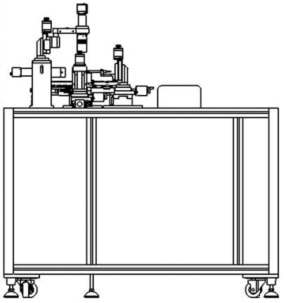 Thin-wall structural member automatic arranging and positioning machine and arranging and positioning method before finish machining