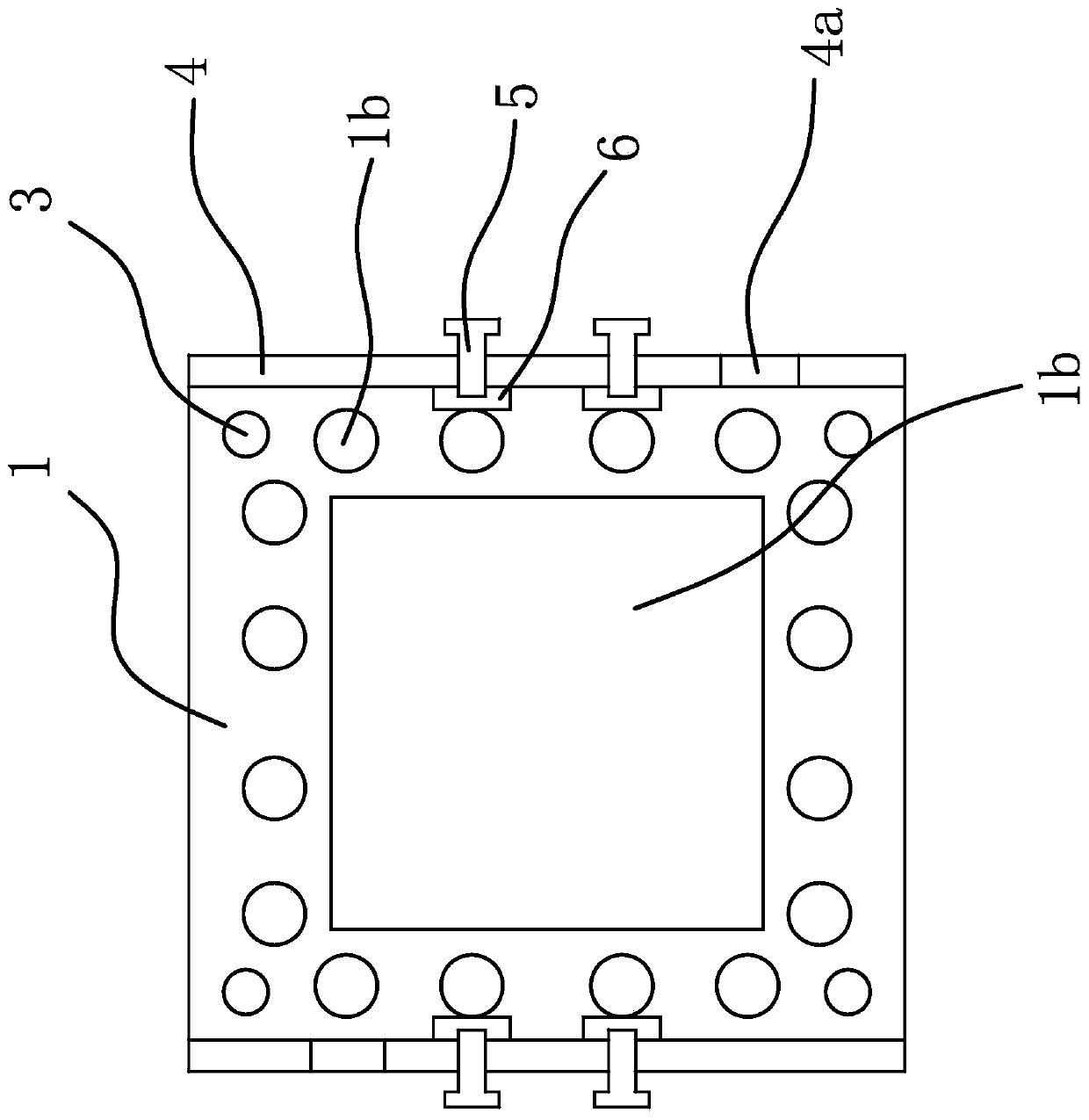 Steel bar correction device for prefabricated column of prefabricated building