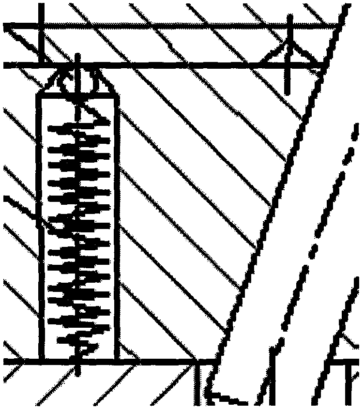 A method for opening a three-way pipe mold