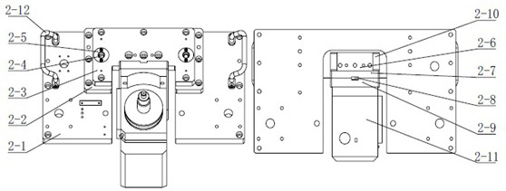 Double-station sucker runout amount detection mechanism for automobile compressor