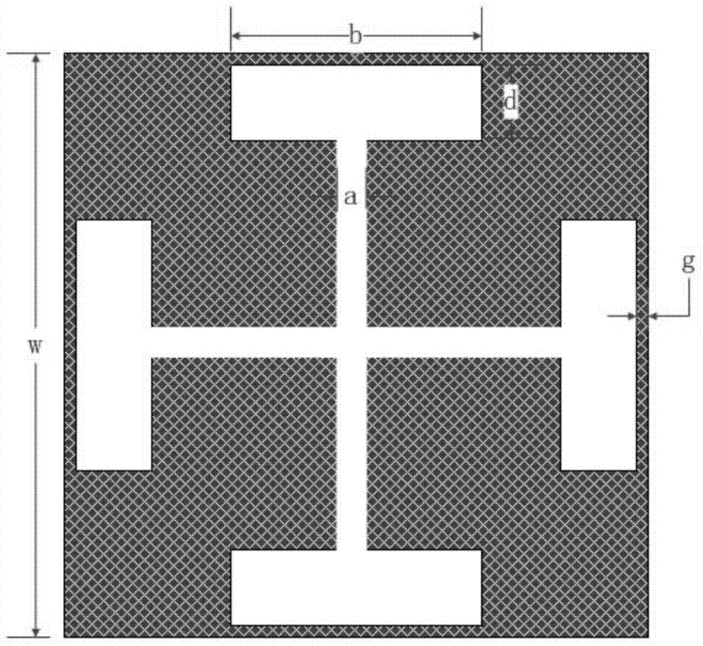 Composite wave-absorbing material with wide frequency bands