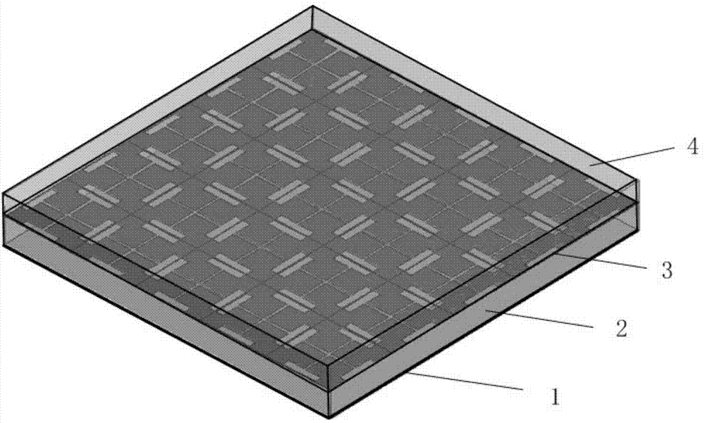 Composite wave-absorbing material with wide frequency bands