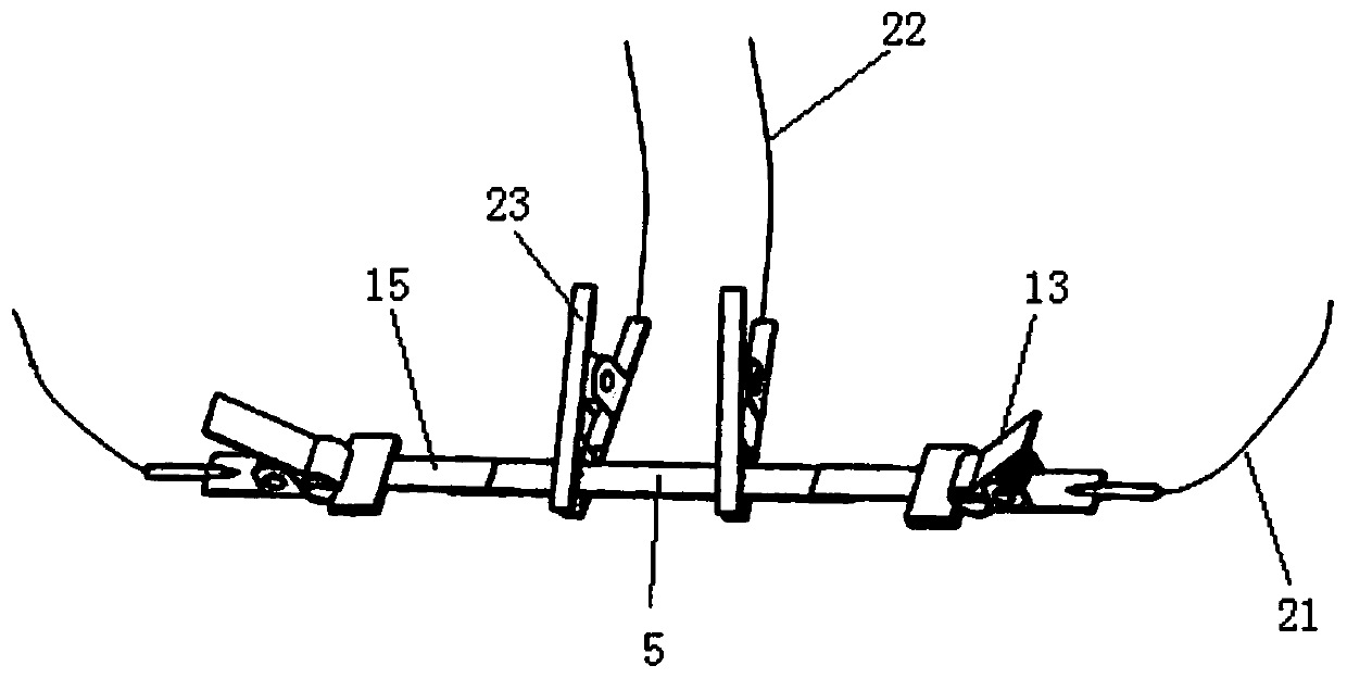 Temperature shock detection method and device for high-temperature superconducting tape