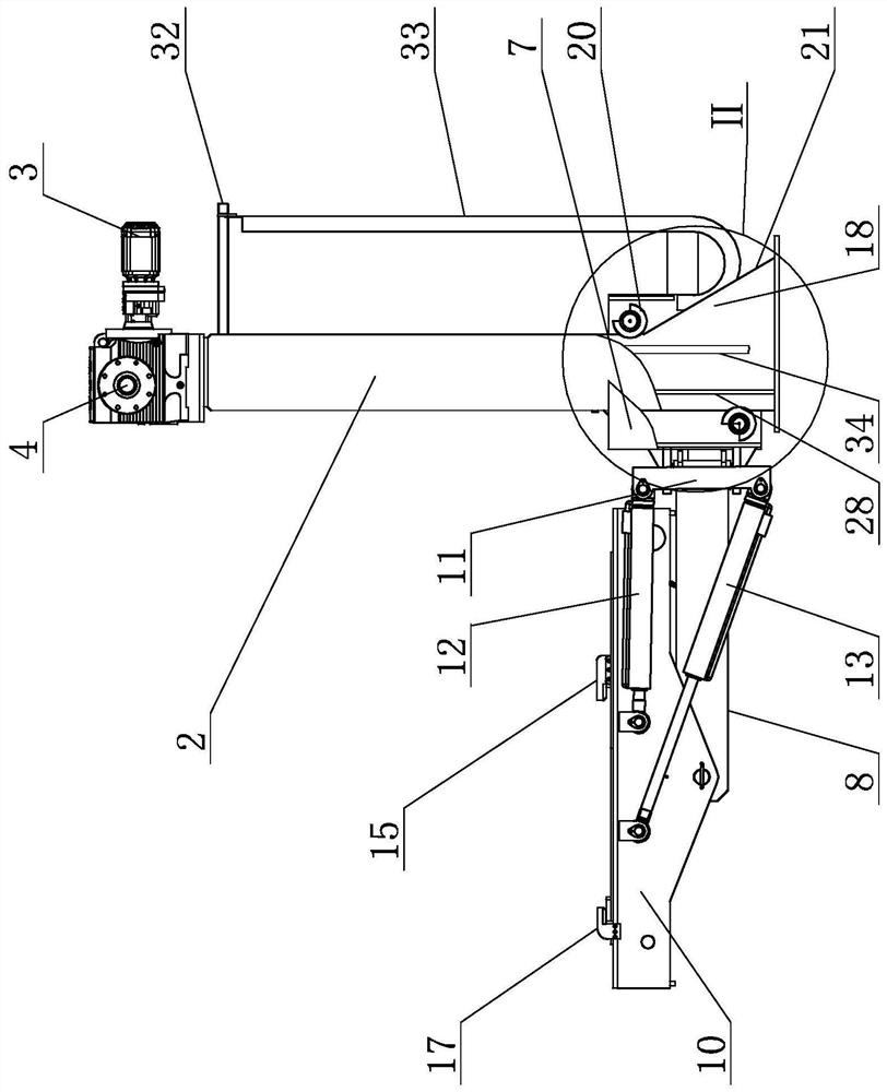 Frame turnover tool