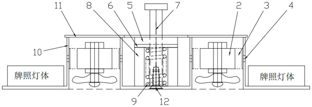 A vehicle parking ventilation system