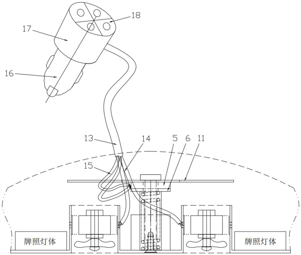 A vehicle parking ventilation system