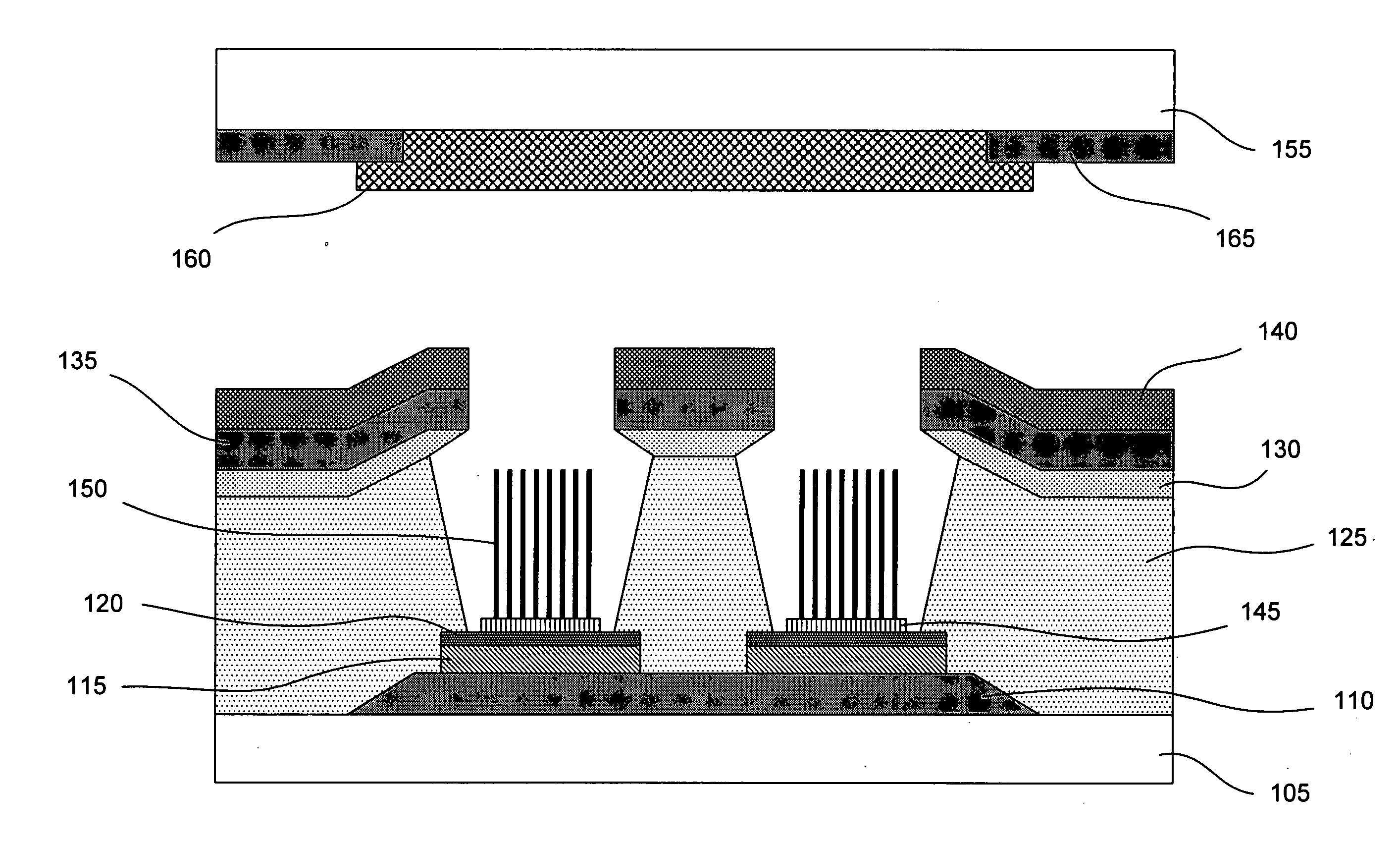 Cathode structure for field emission device