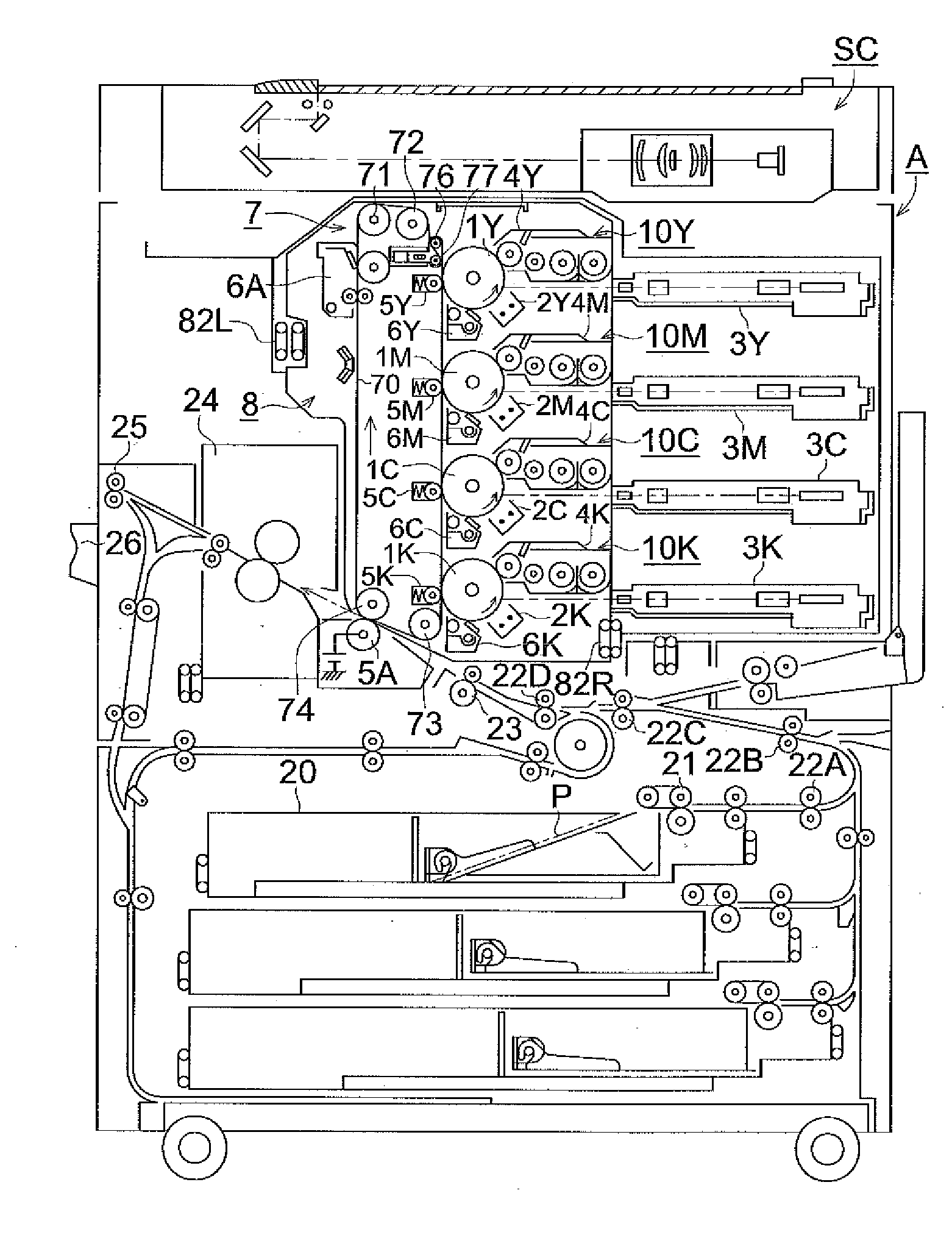 Toner for electrostatic image development, full-color toner kit and image forming method