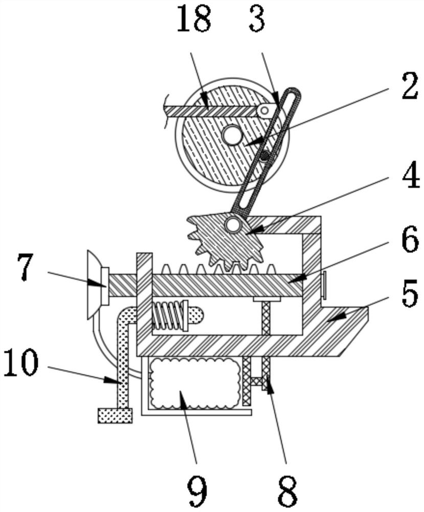 Rotary drying equipment for painted automobile parts