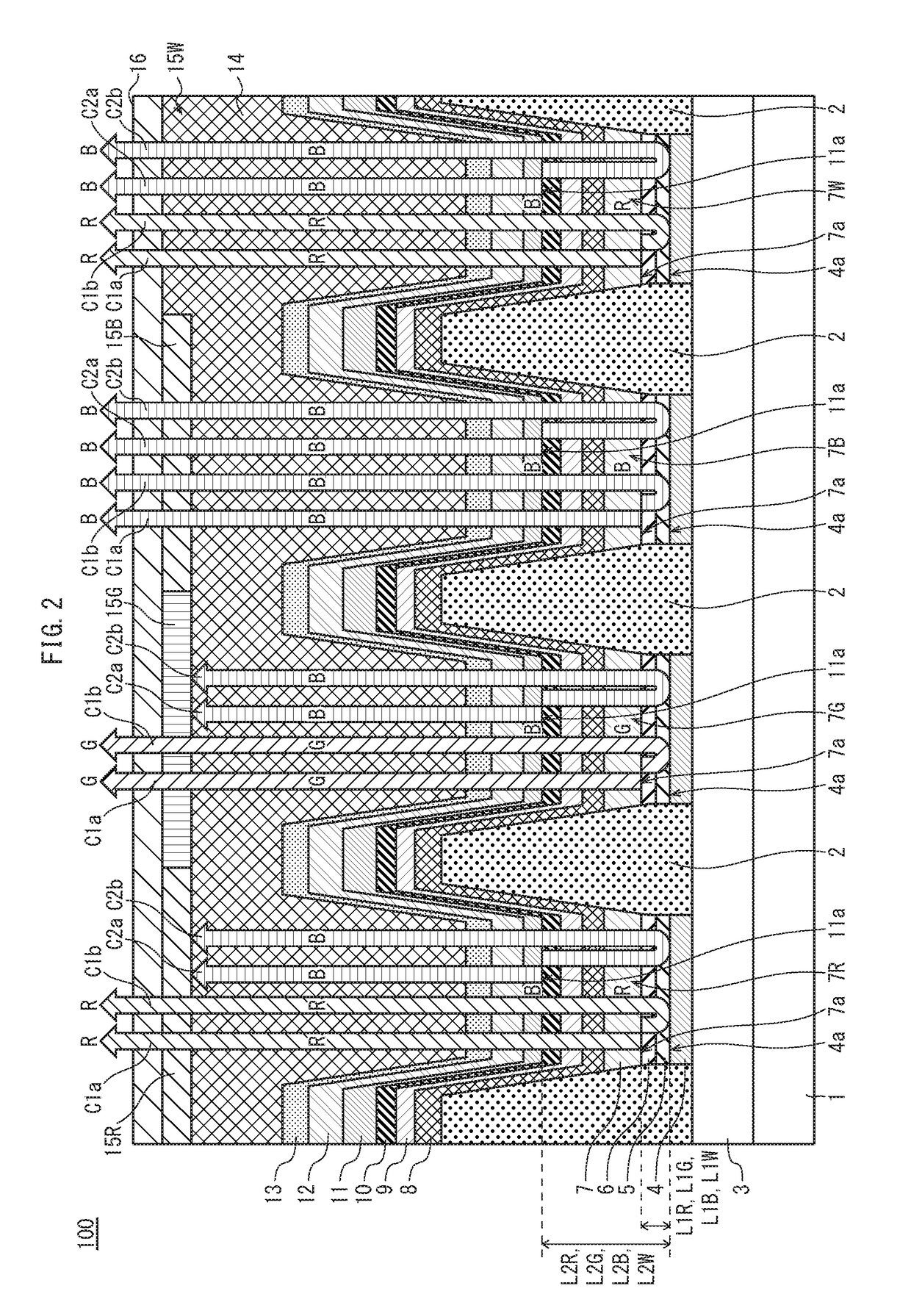 Organic el display panel, display device incorporating same, and organic el display panel manufacturing method