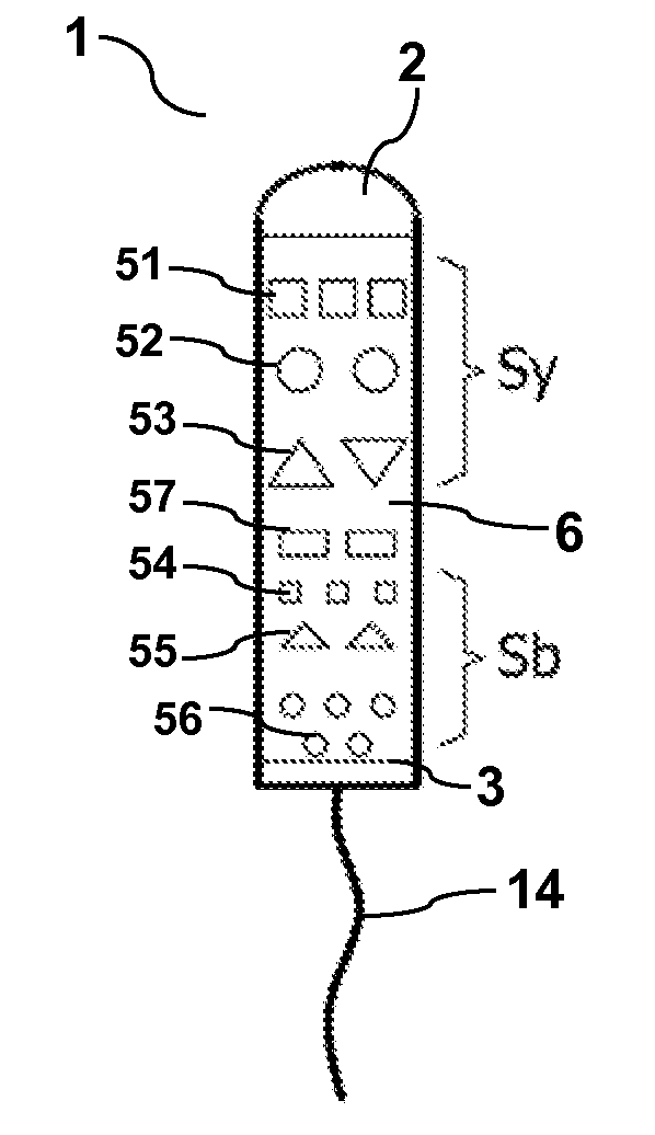 Tampon with a perforated outer cover