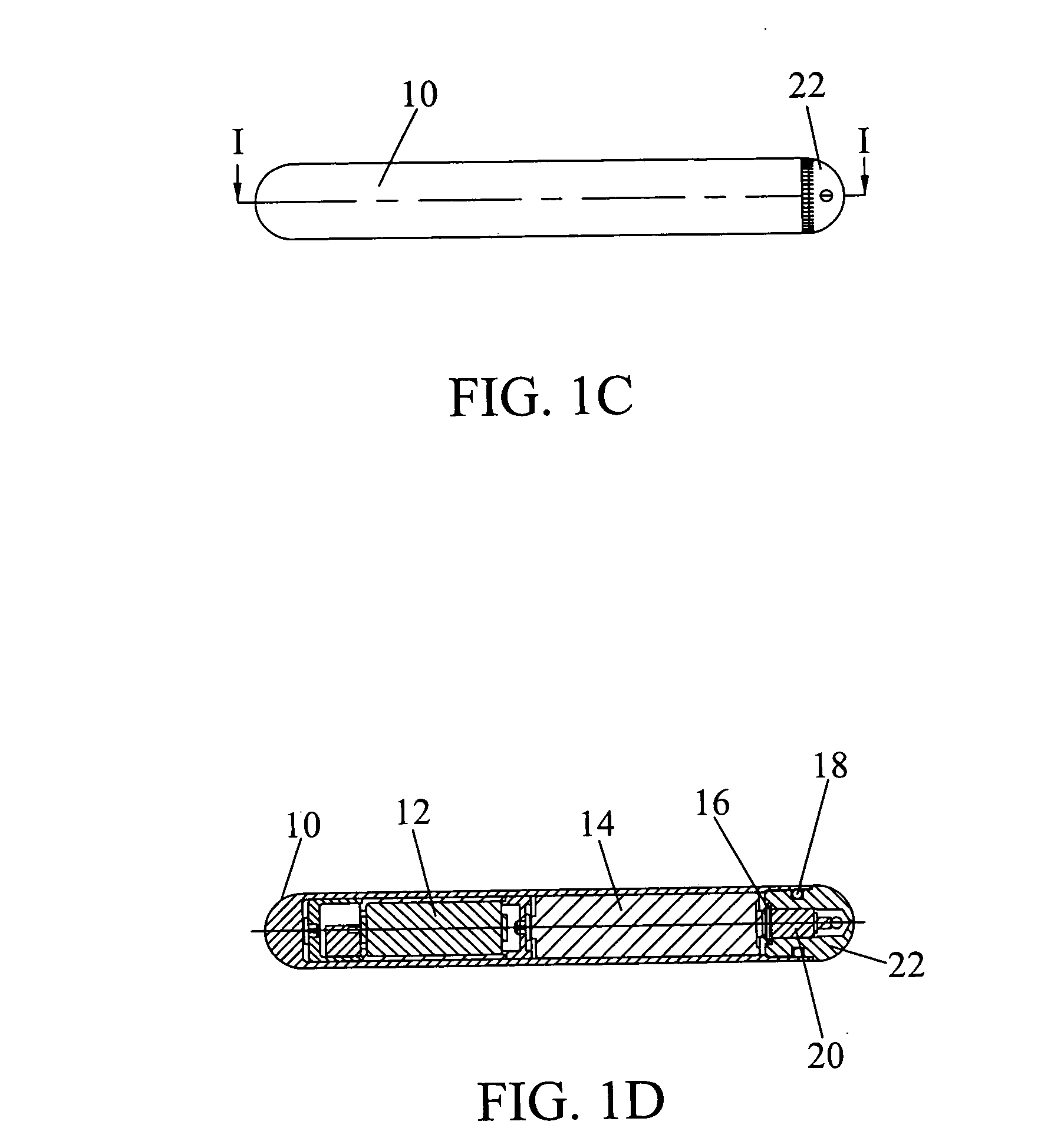 Personal vibrator with replaceable motor