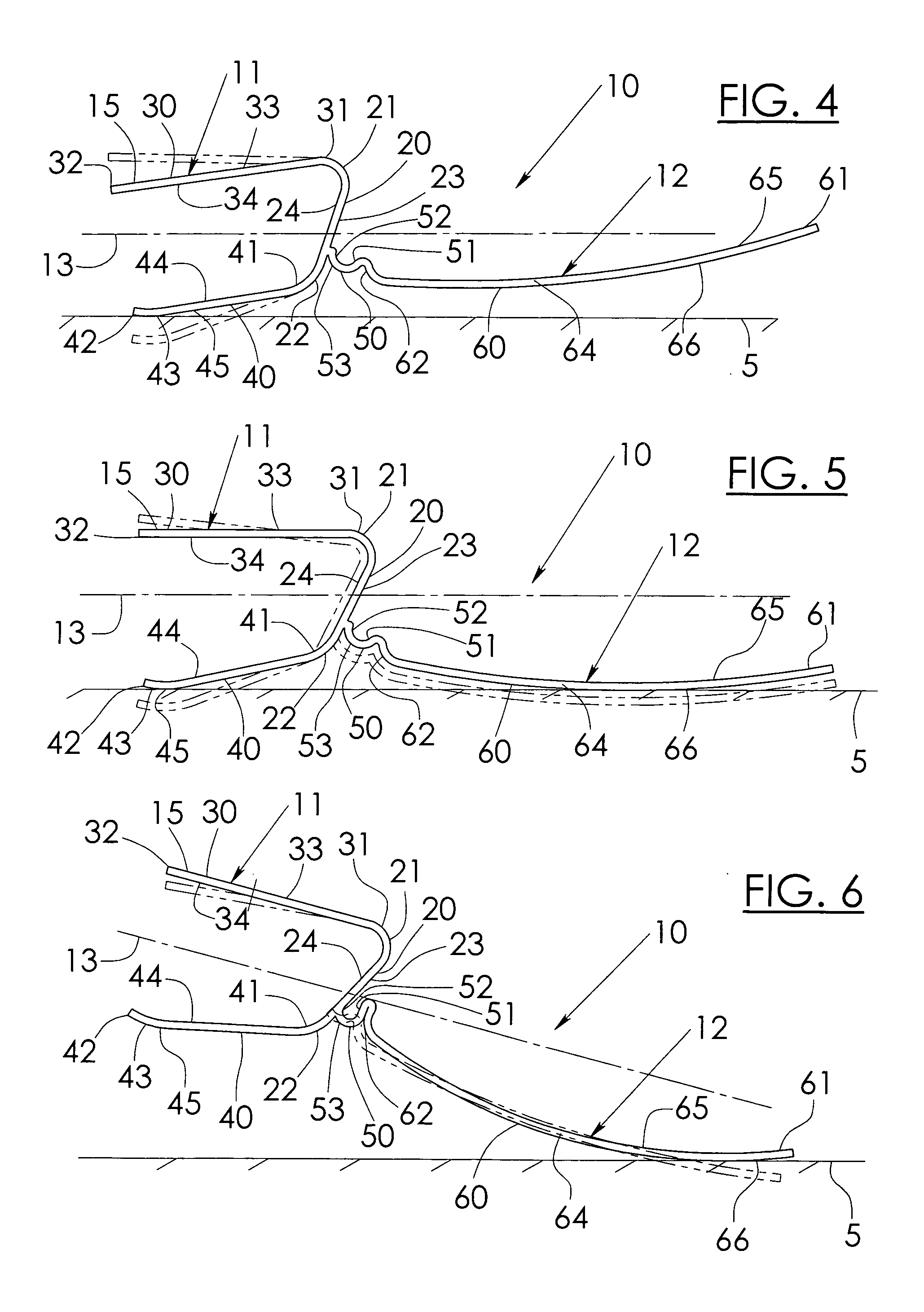 Energy returning prosthetic foot