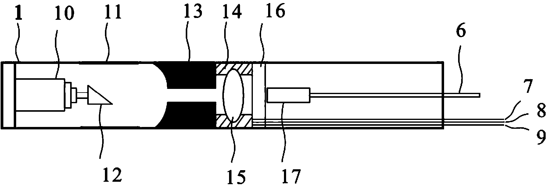 Liquid lens-based dynamic focusing photoacoustic proctoscope imaging device and method