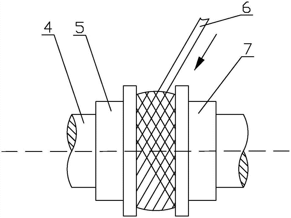 Fiber-wound composite material joint bearing and manufacturing method thereof