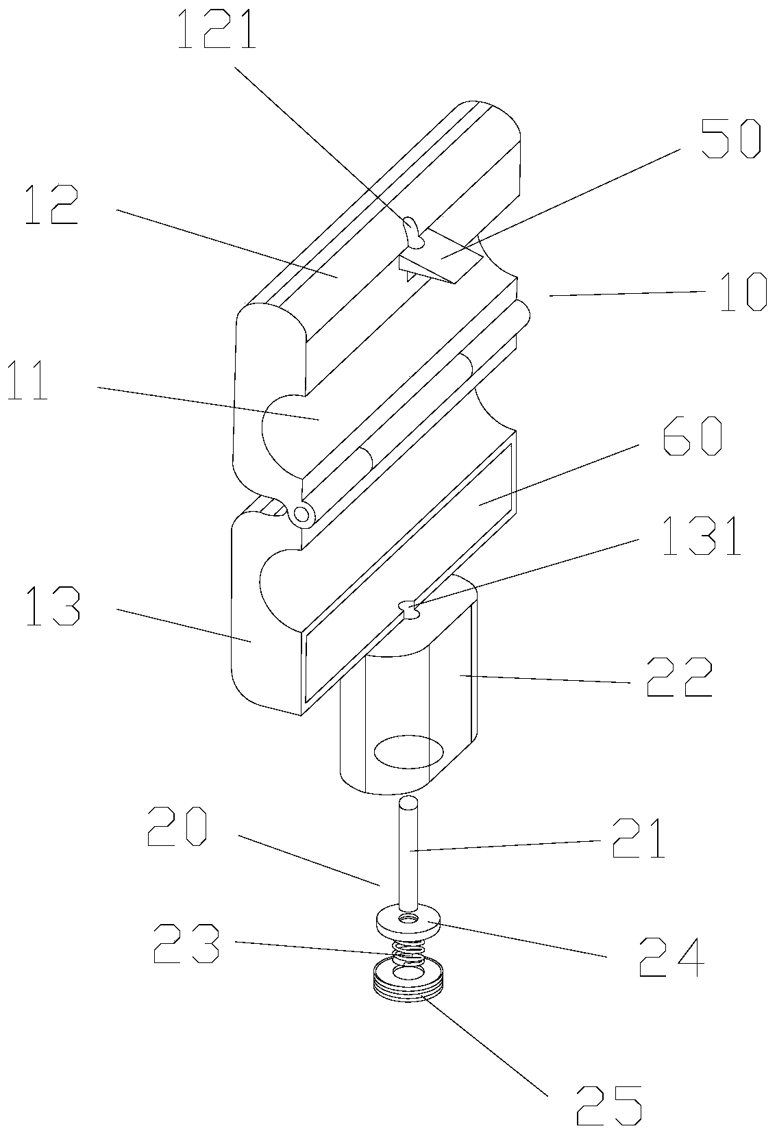 Wire clamp mechanism