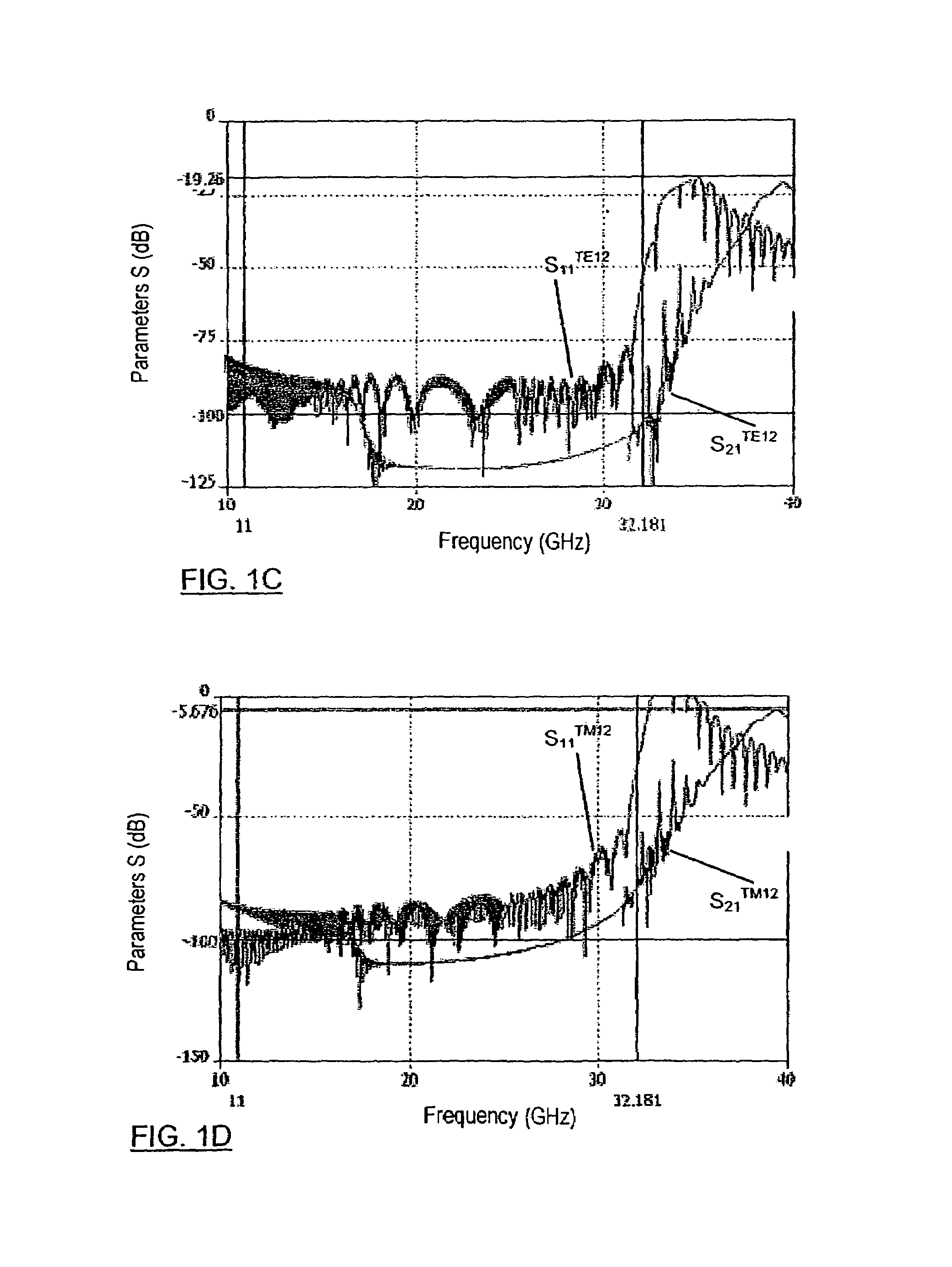 Microwave bandstop filter for an output multiplexer