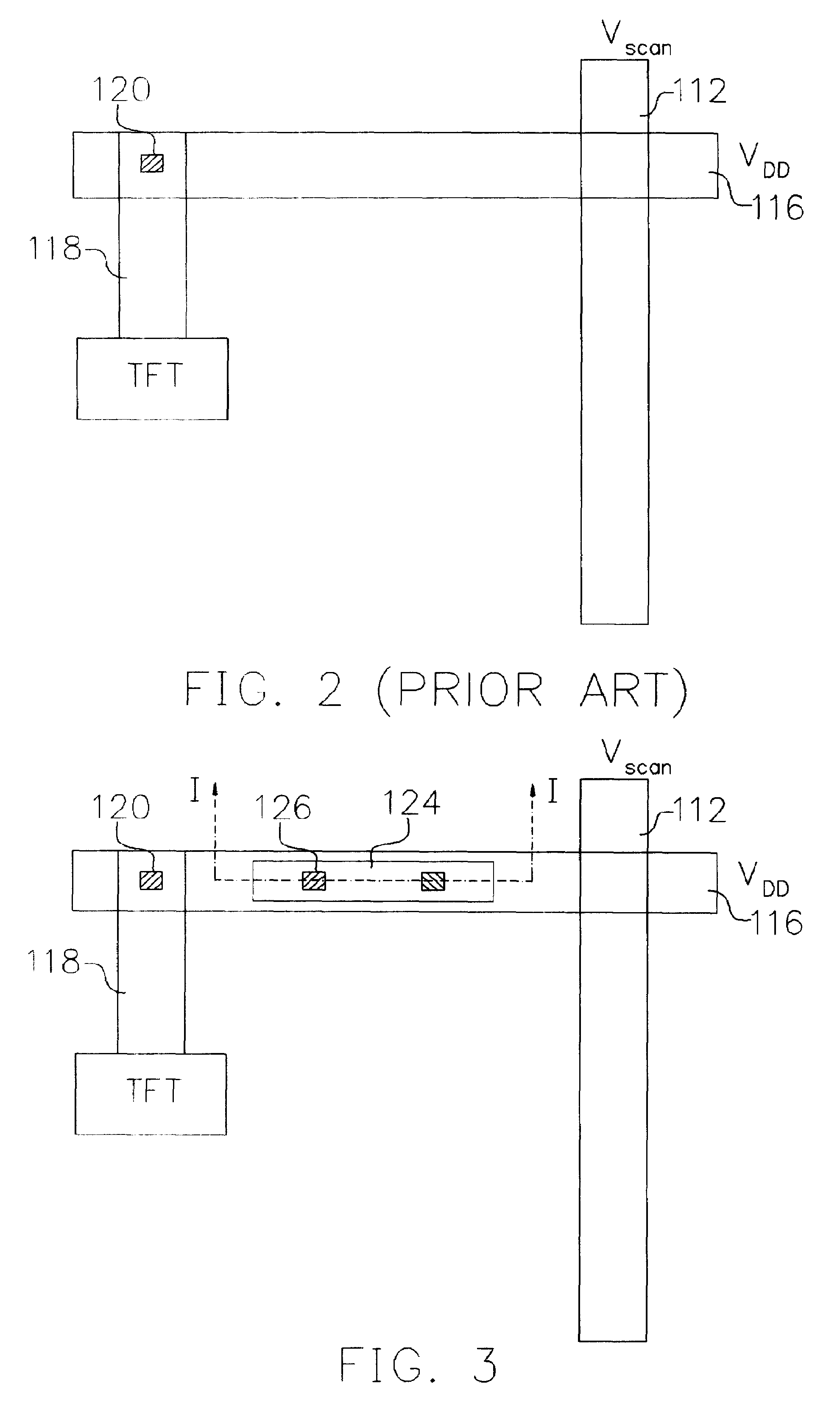 Structure and method for reducing source line resistance of light emitting diode