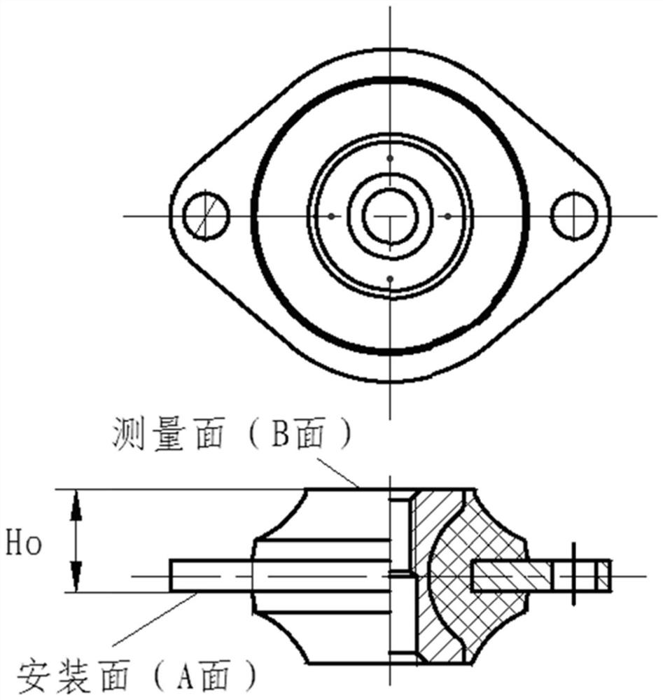 Parameter selecting and matching method for shock absorber of inertial measurement unit