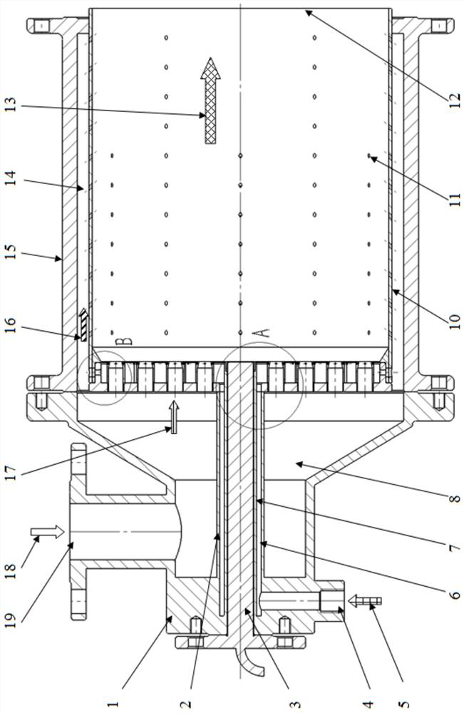 Humidifying micro-mixing burner