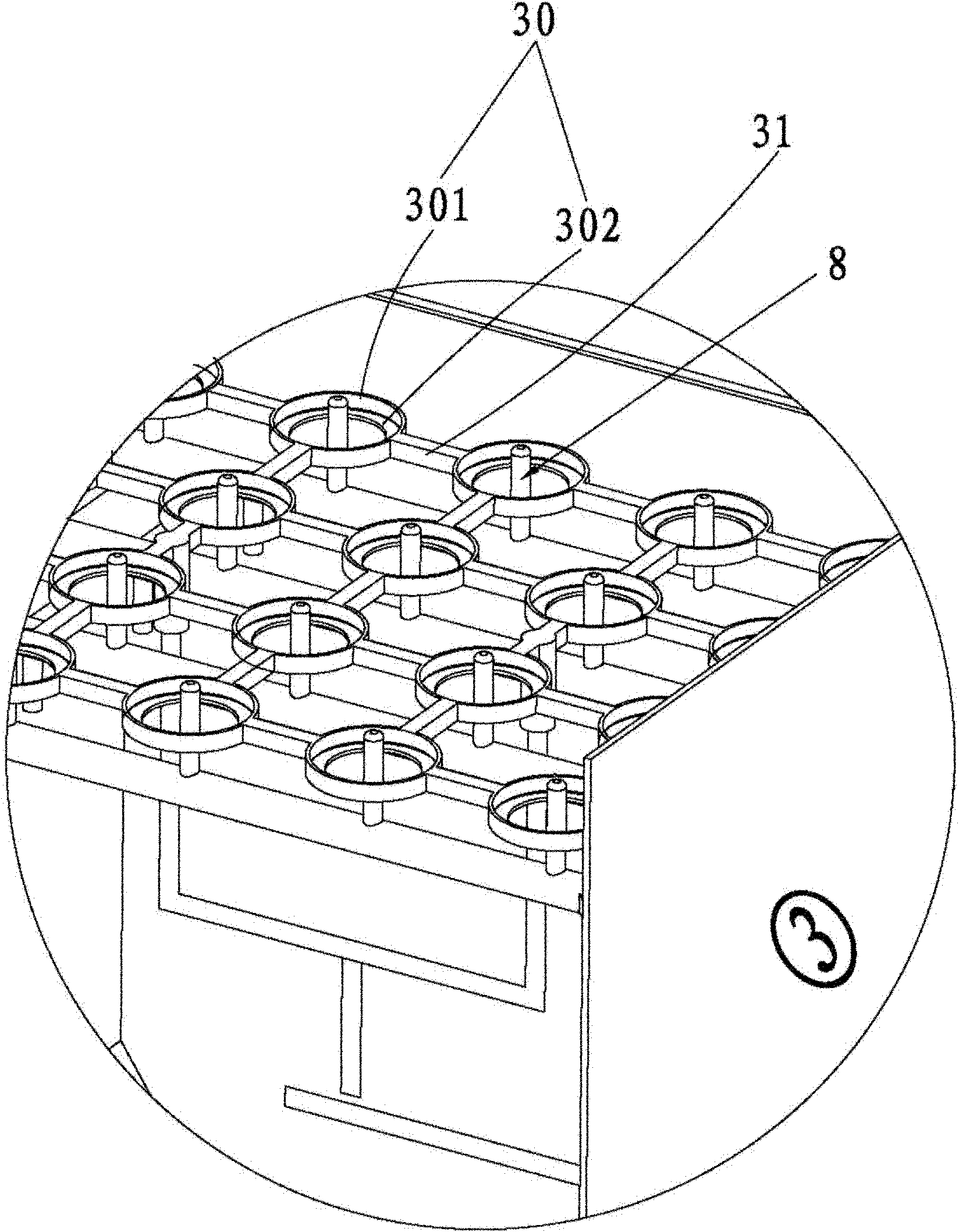 Container cleaning machine